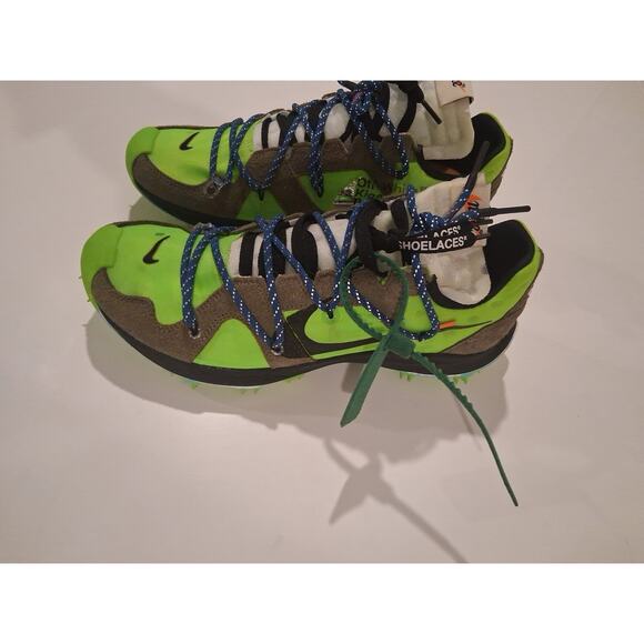 Nike Off-White Zoom Terra Kiger 5 Electric Green CD8179-300 Size 10.5M/12W DS OG main image 7